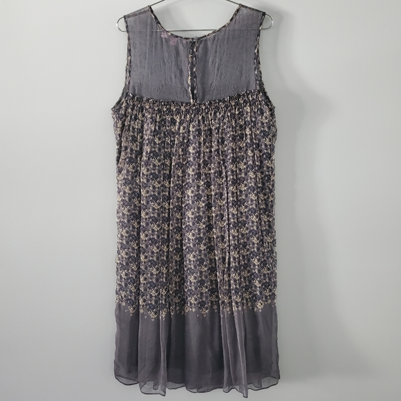 Calypso St. Barth Silk Floral Print Shift Mini Dress Size S - Picture 7 of 9